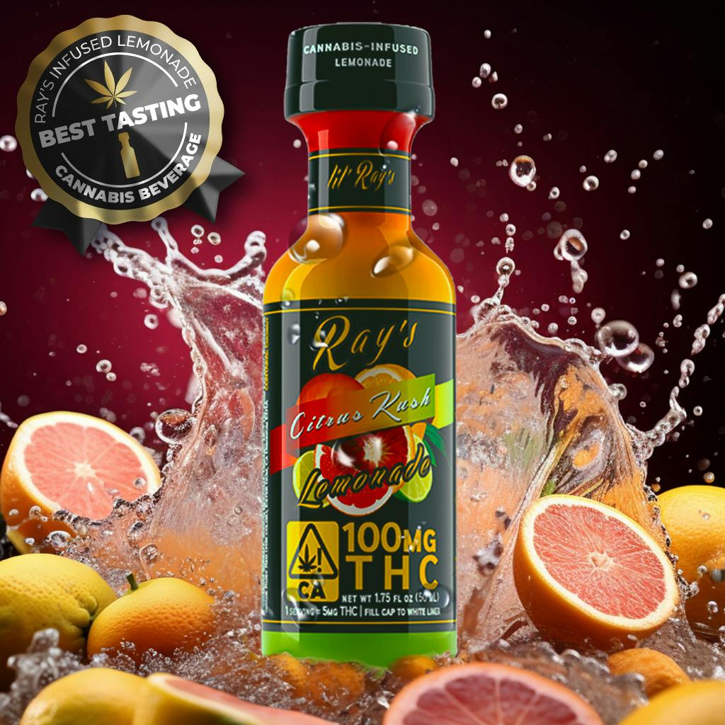 Citrus Kush lil' Ray's 100mg THC
