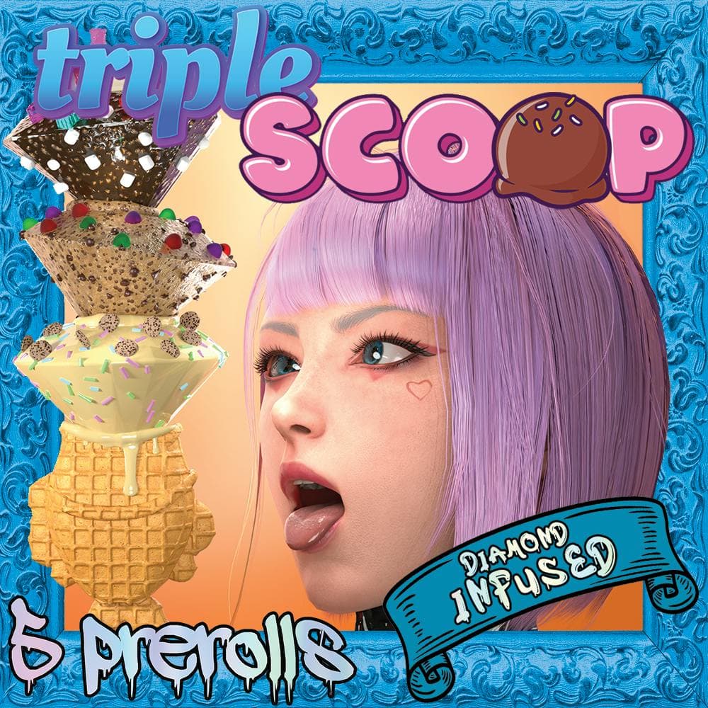 ThatGas | Diamond Infused Triple Scoop - 5 X 0.5 Prerolls