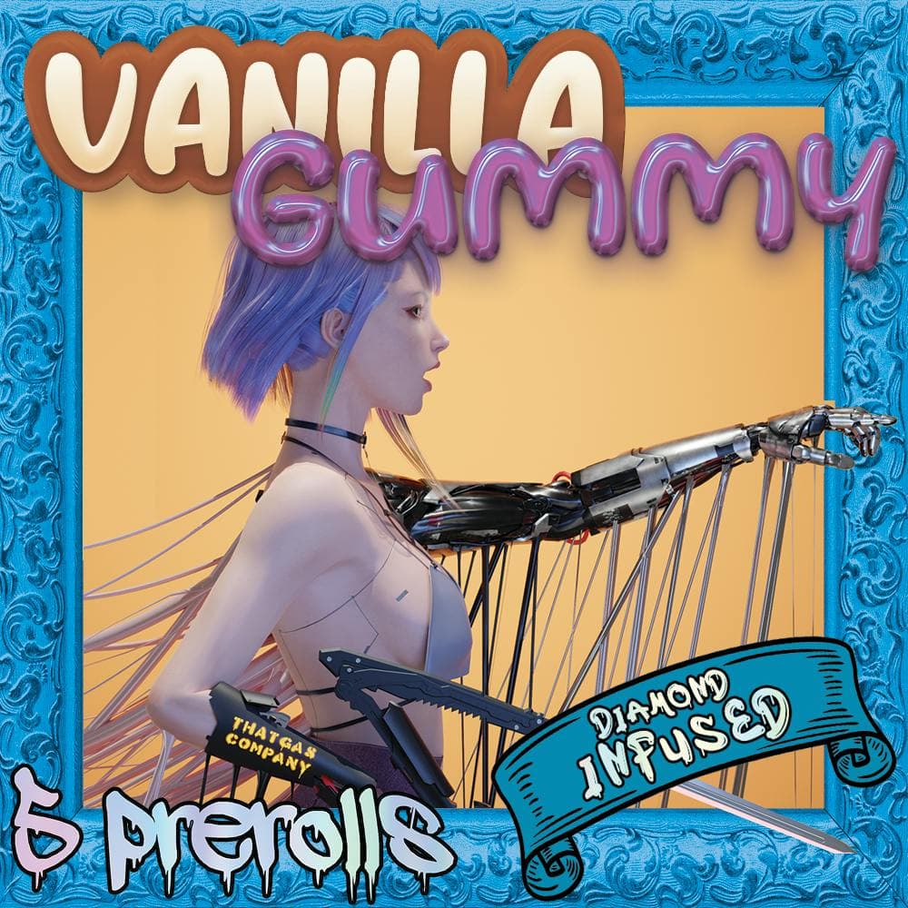 ThatGas | Diamond Infused Vanilla Gummy - 5 X 0.5 Prerolls