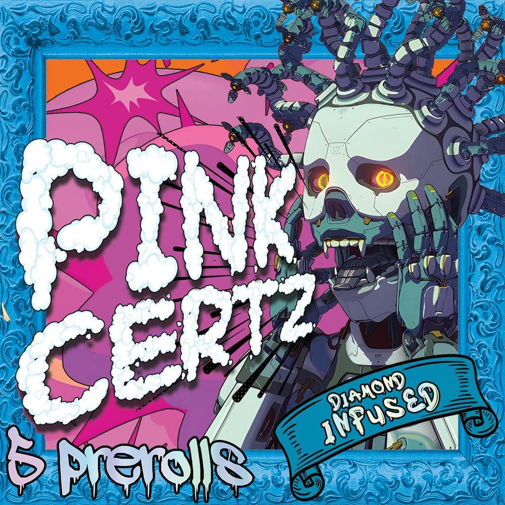 ThatGas | Diamond Infused Pink Certz - 5 X 0.5 Prerolls