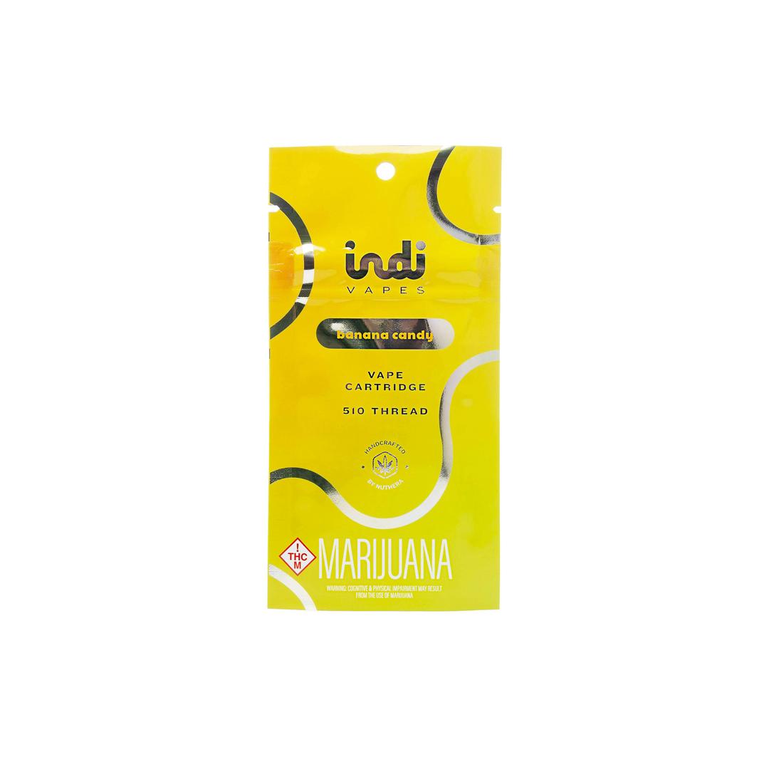 Indi 0.5g Banana Candy Vape Cartridge