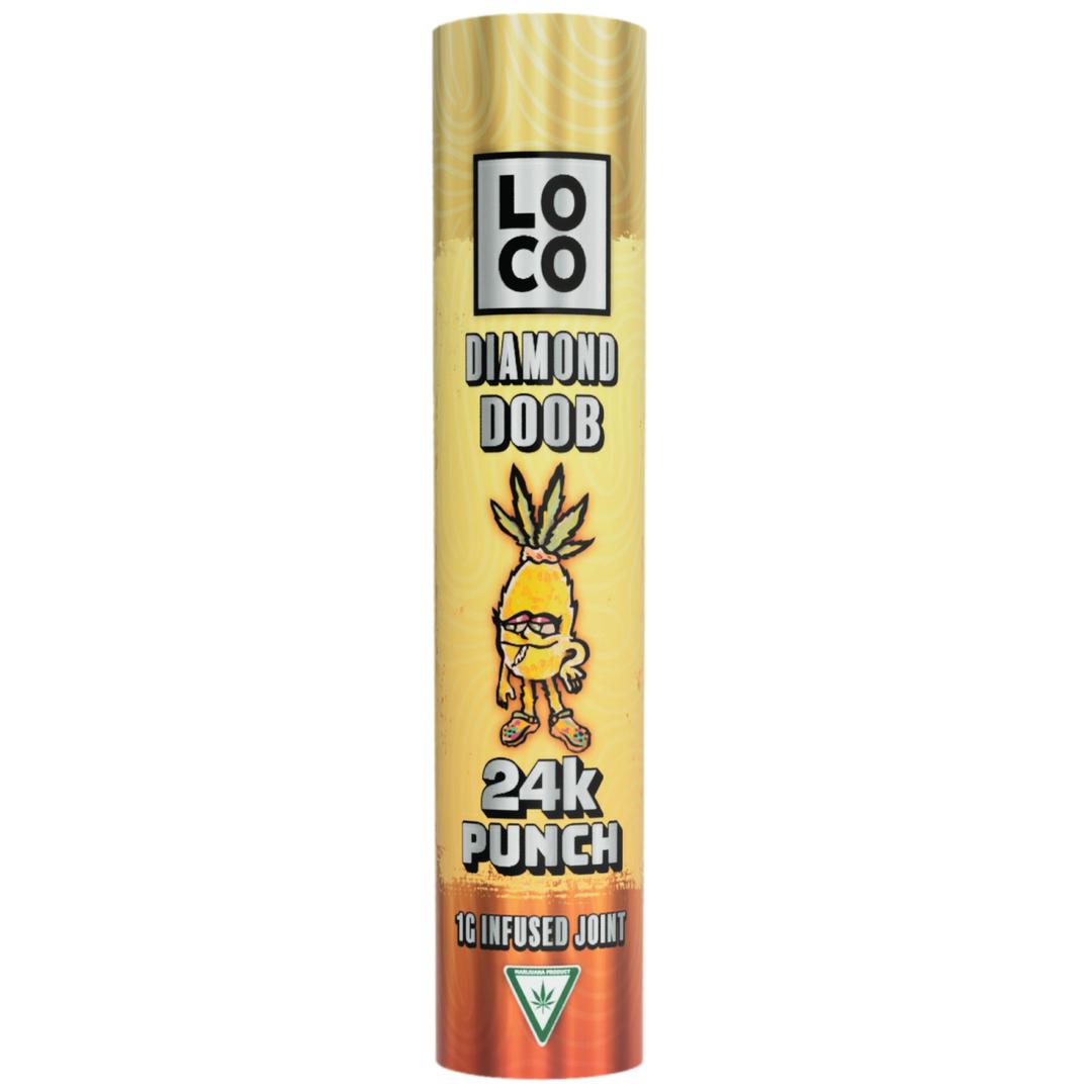 LOCO Infused Pre-roll - 24K Punch Diamond Doob
