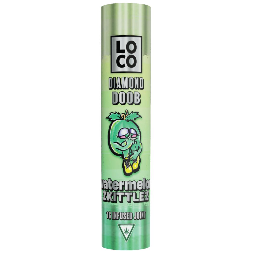 LOCO Infused Pre-roll - Watermelon Zkittles Diamond Doob