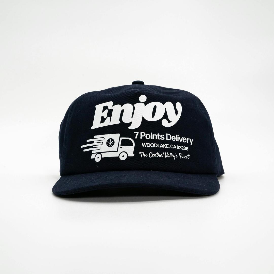 7 POINTS | NAVY DELIVERY HAT