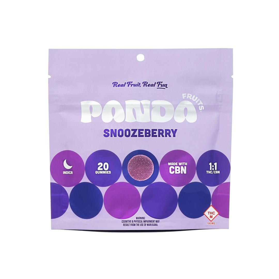 Panda Fruits Snoozeberry 100mg THC : 100mg CBN