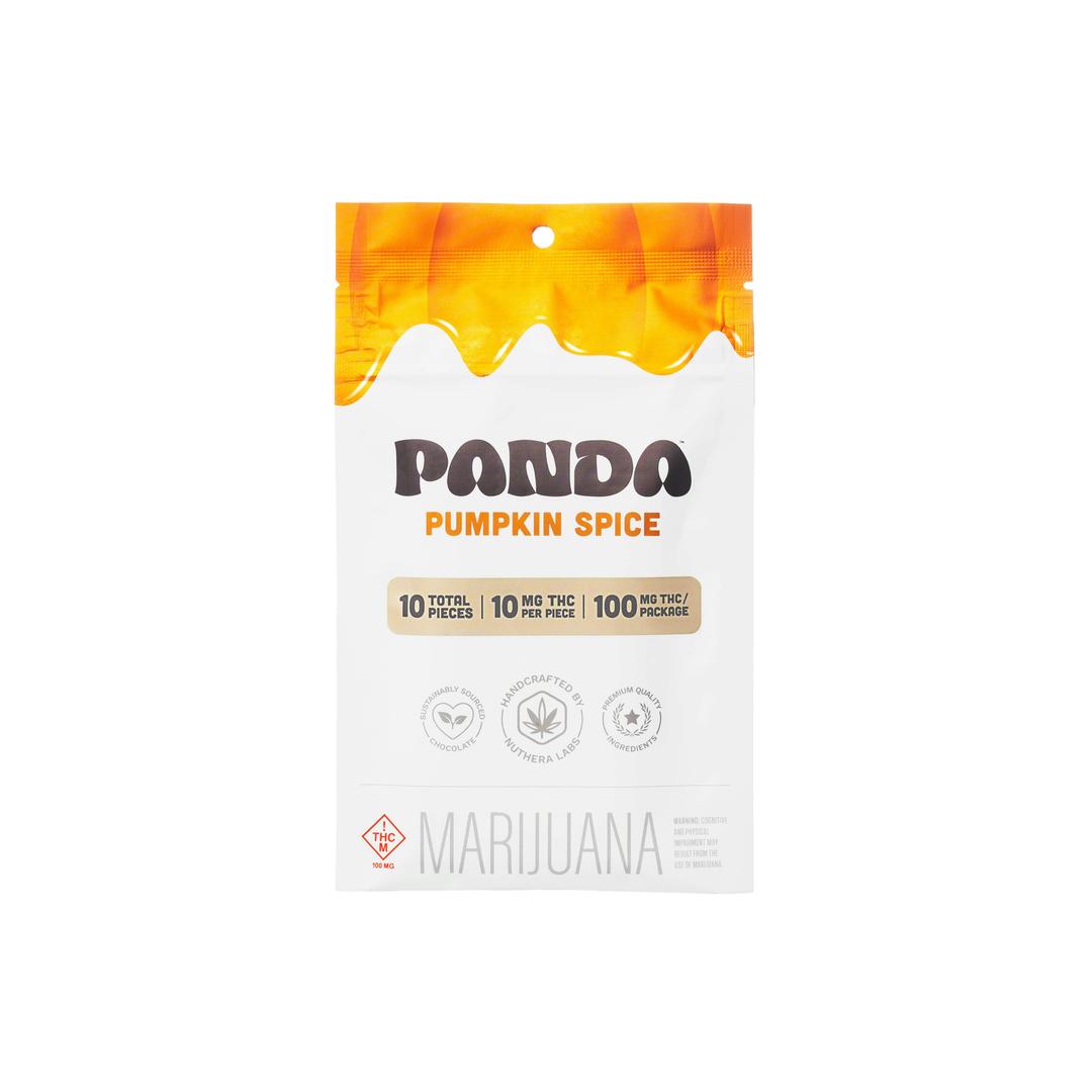 Panda Pumpkin Spice 100mg Chocolate Bar