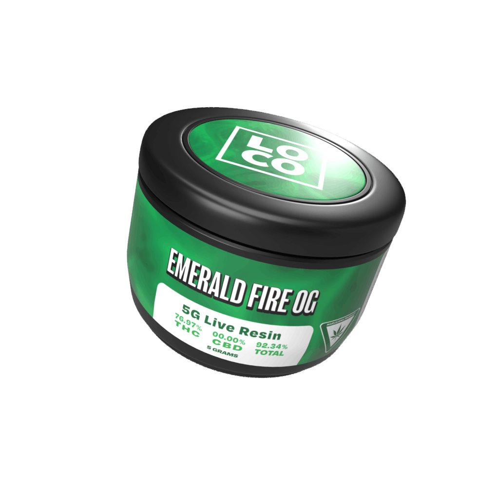 LOCO Live Resin 5g - Emerald Fire OG