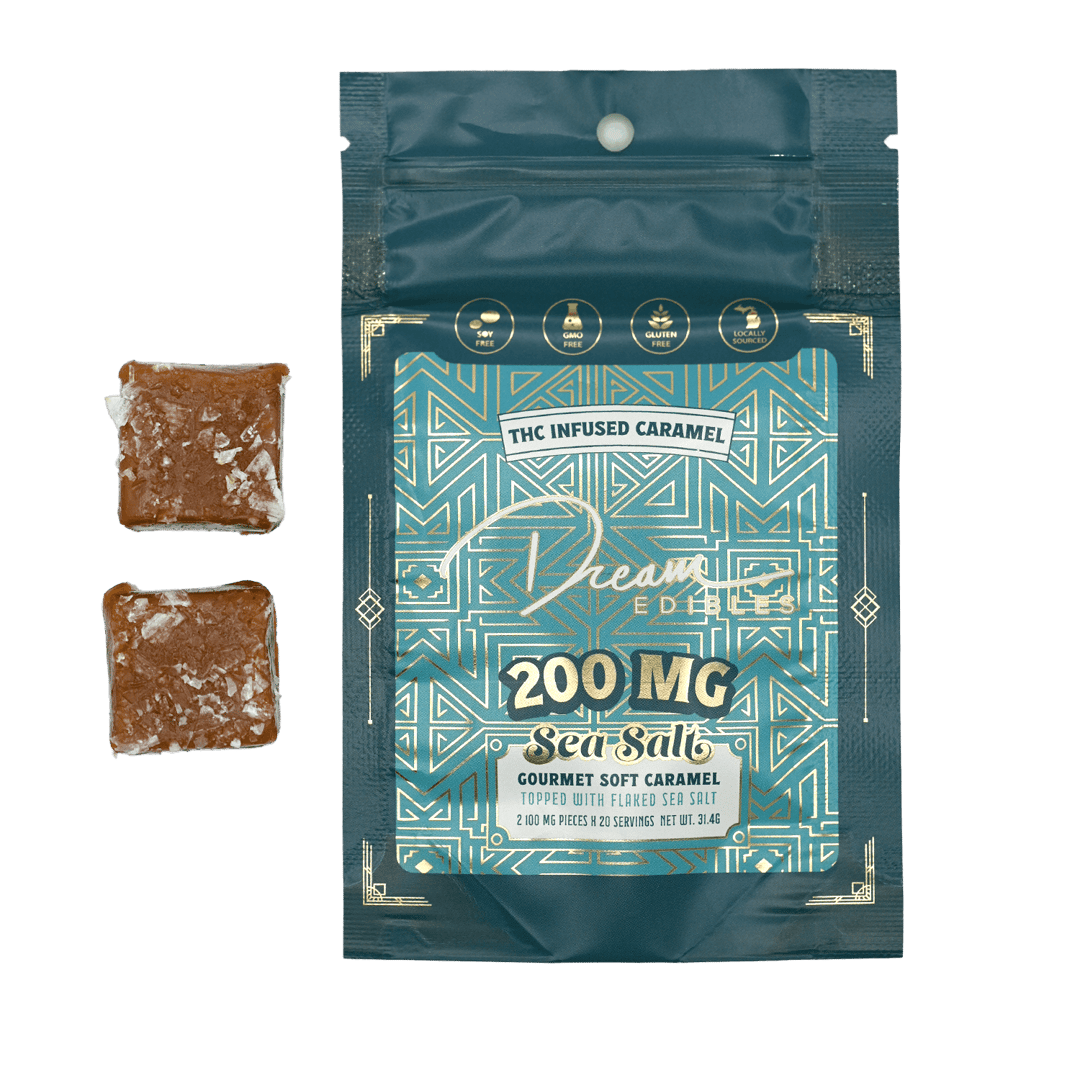 Dream Edibles - Sea Salt Caramel 200mg