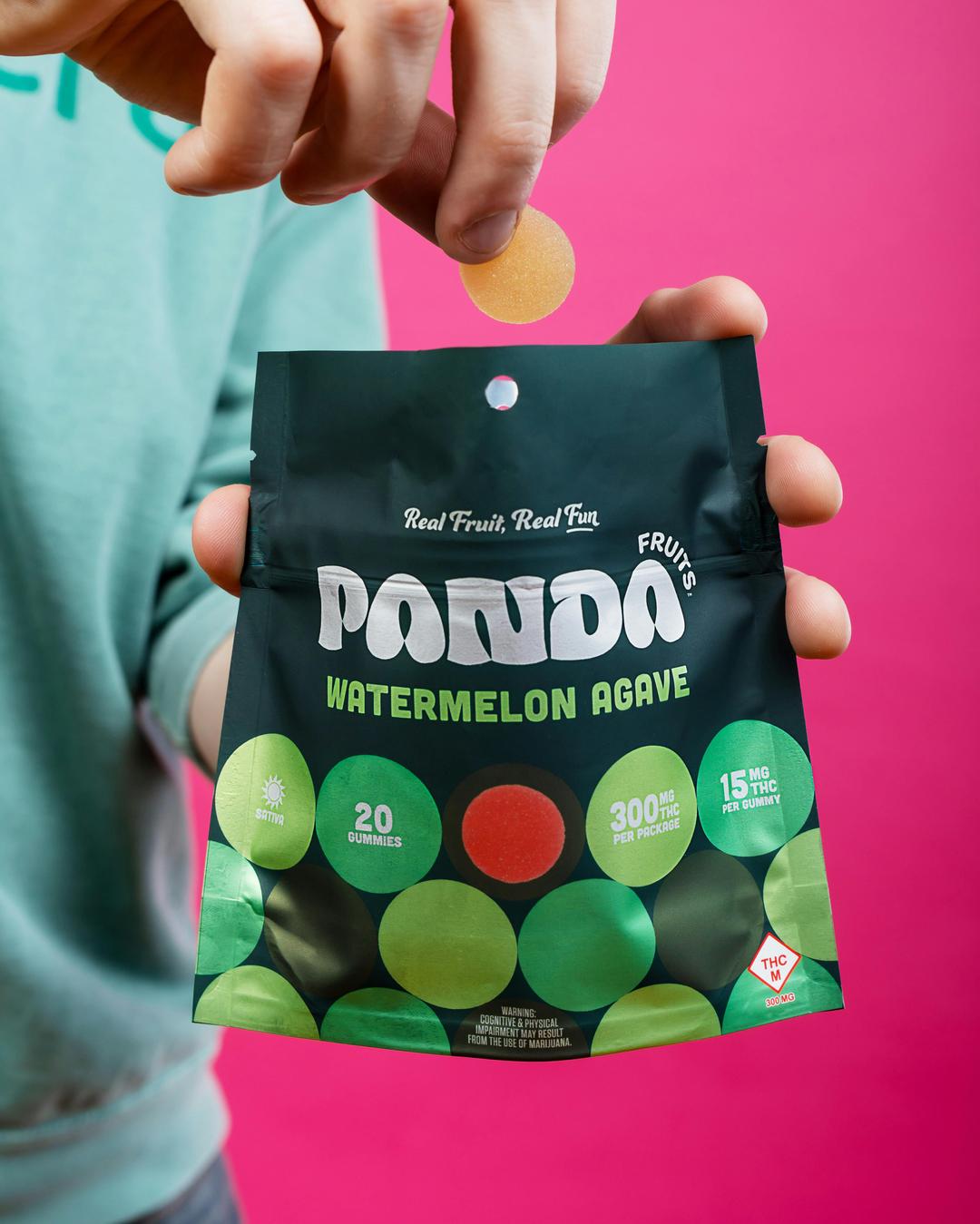 Panda Fruits Watermelon Agave 300mg