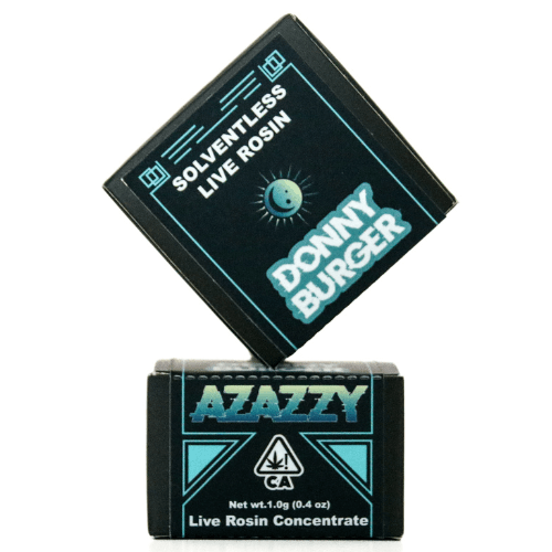 Azazzy - Solventless Live Rosin Badder 1.0G Jar - Donny Burger T3 (I)
