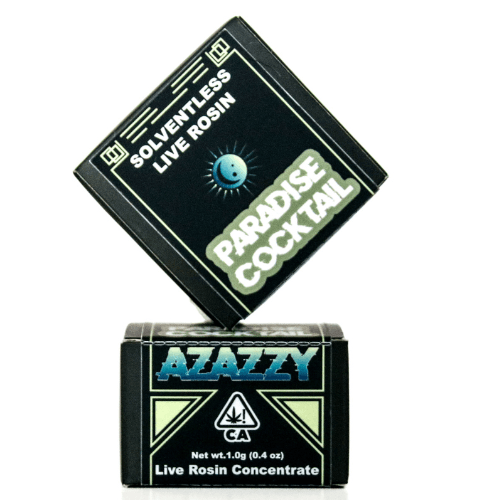Azazzy - Solventless Live Rosin Badder 1.0G Jar - Paradise Cocktail T1 (I)