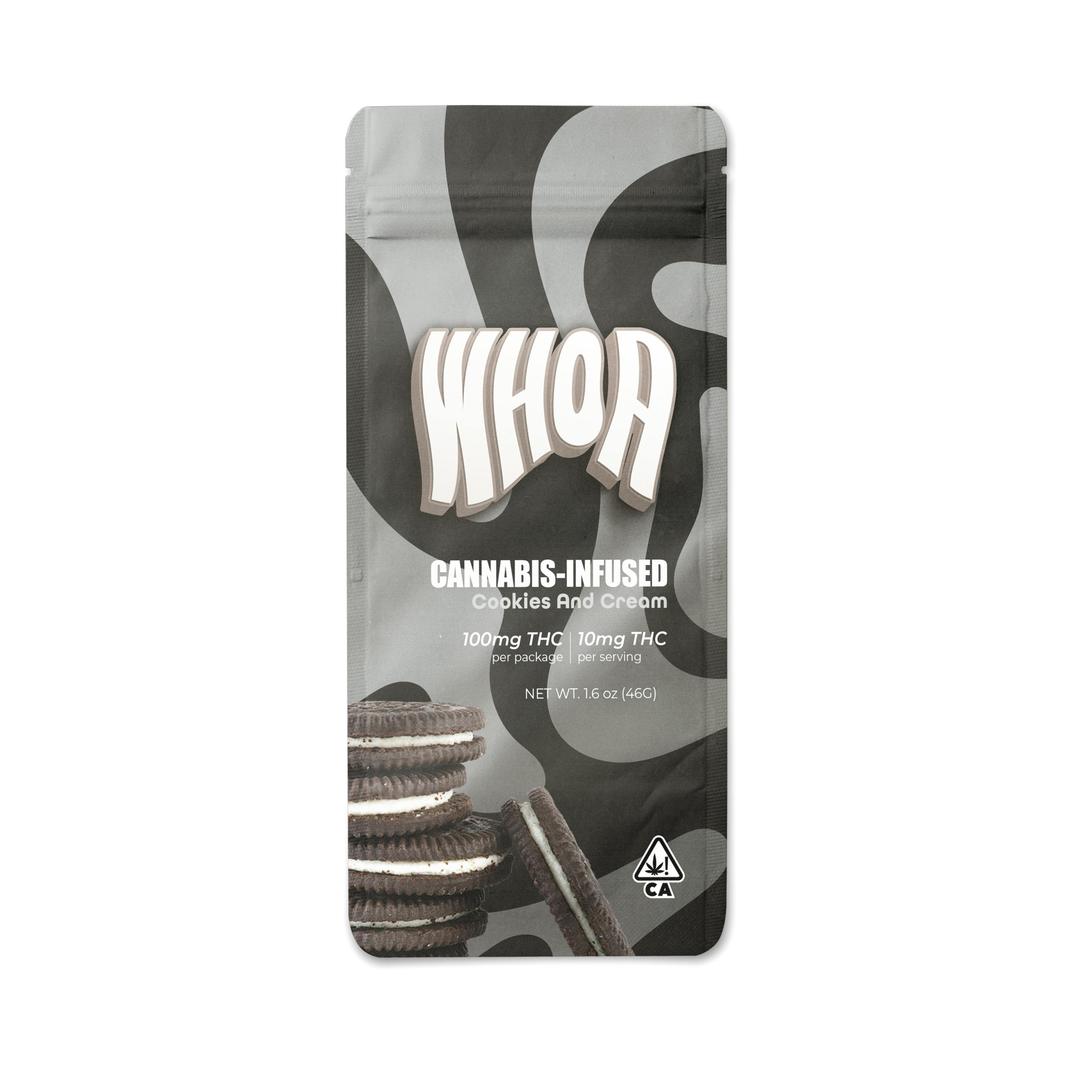 WHOA Cookies and Cream - Bar (100mg)