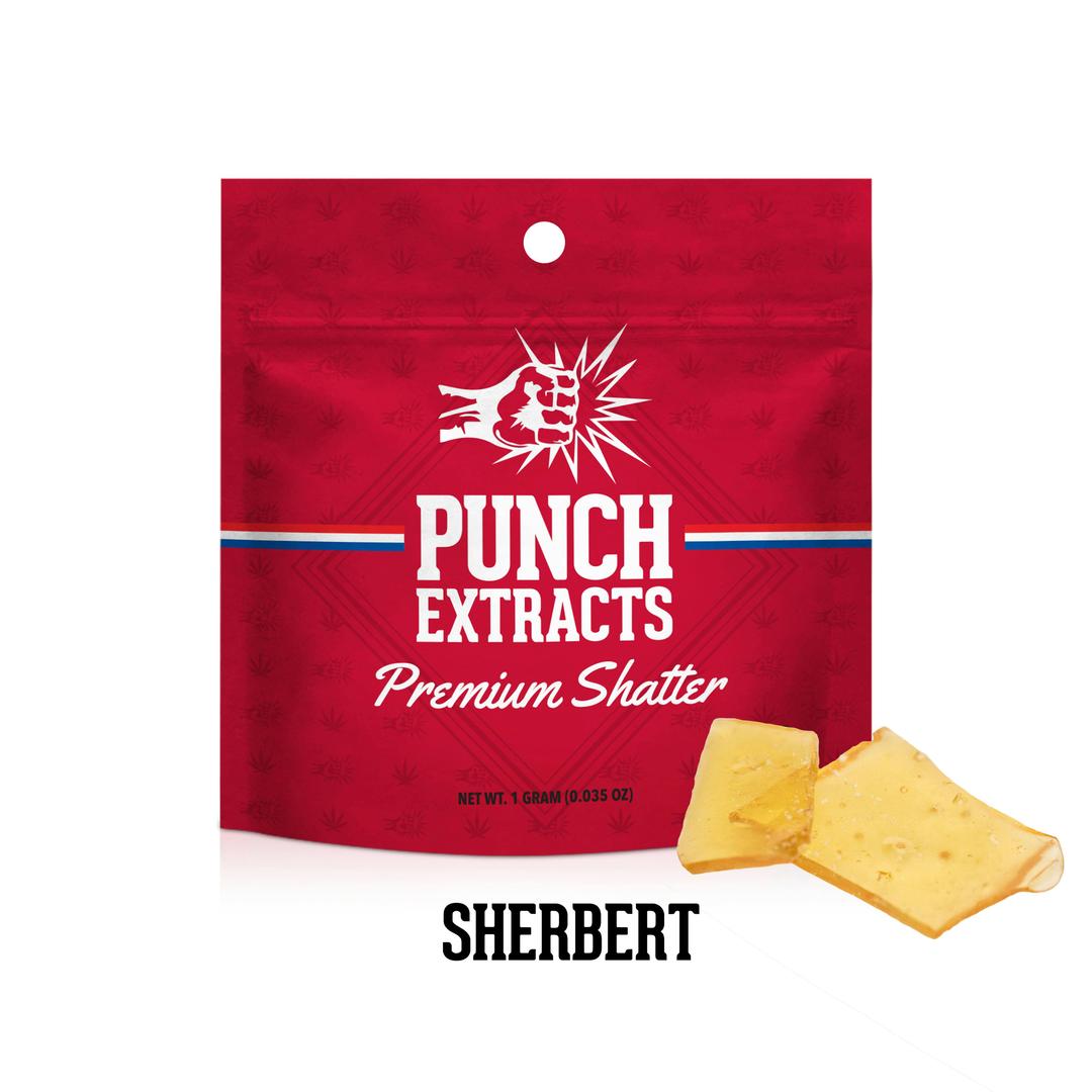 Punch - BHO Shatter - Sherbert