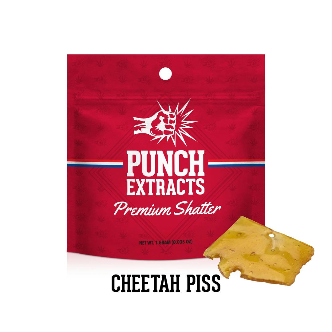 Punch - BHO Shatter - Cheetah Piss (1g)