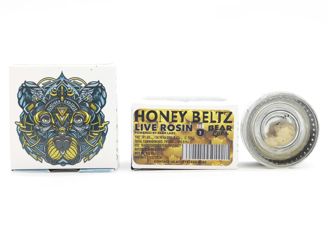 Honey Beltz T3 Live Rosin - 1g