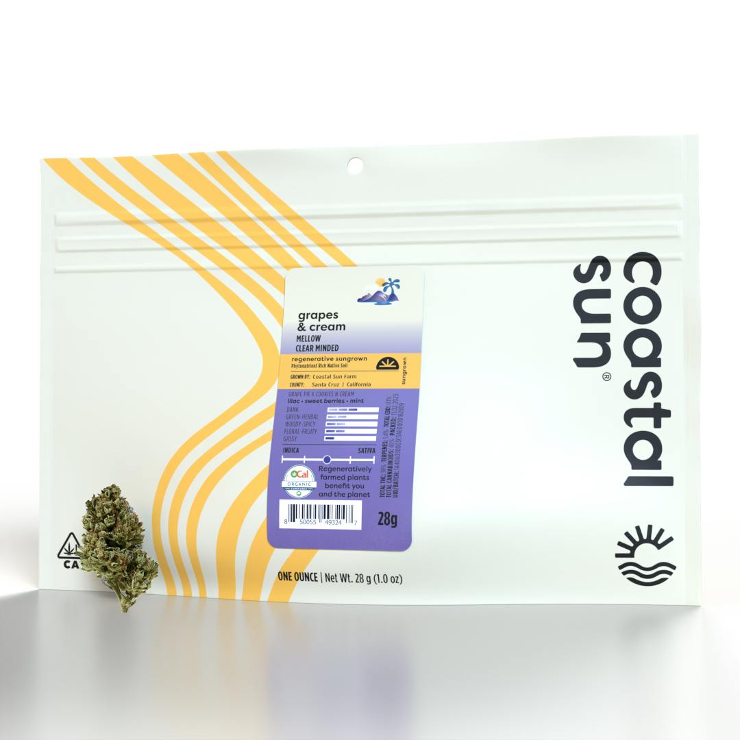 Grapes & Cream Sungrown Flower 28g