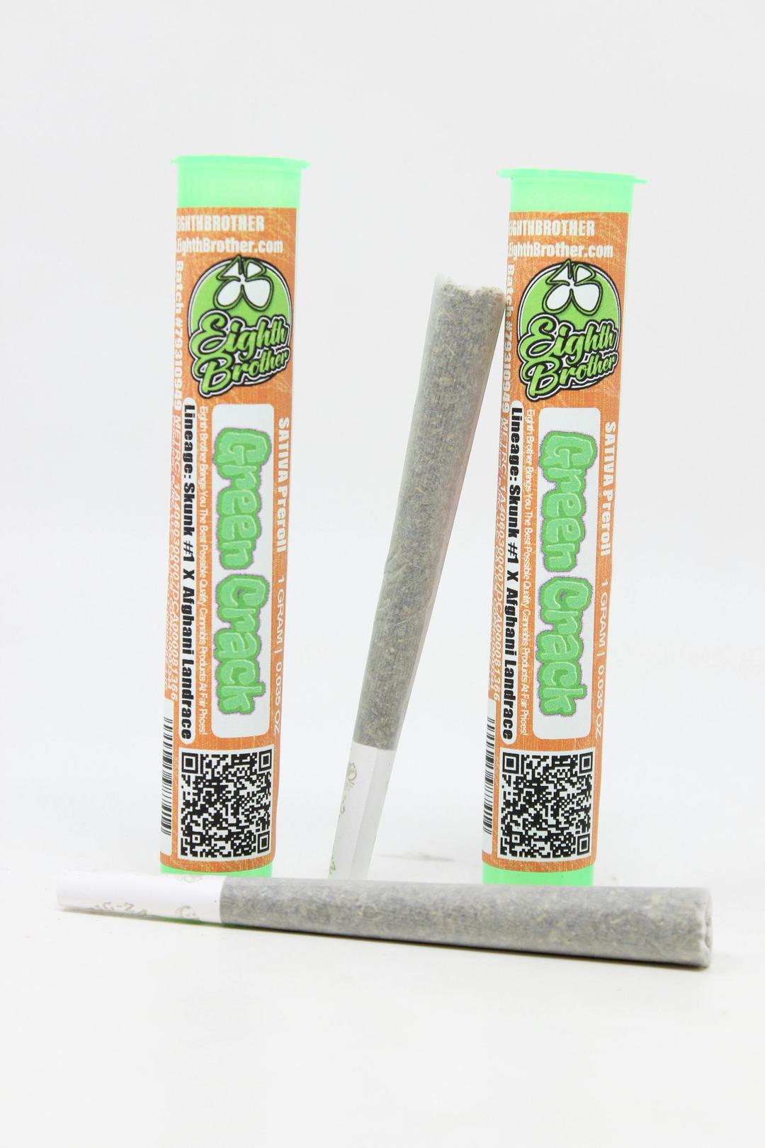 Green Crack Preroll (1g)