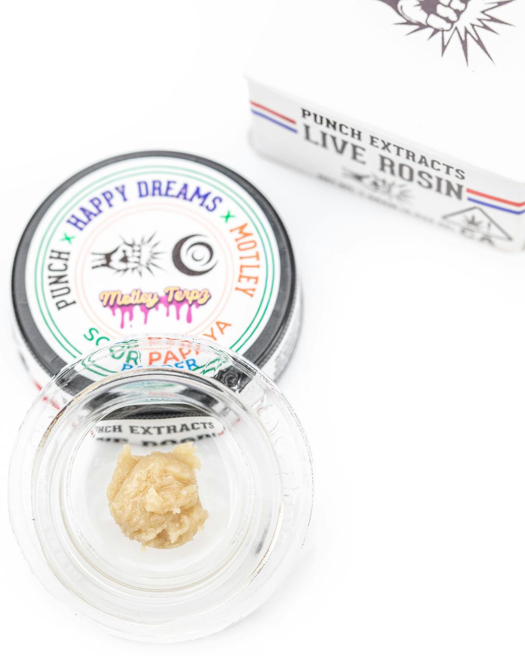 Punch - Live Rosin - Sour Papaya - Badder - Tier 4