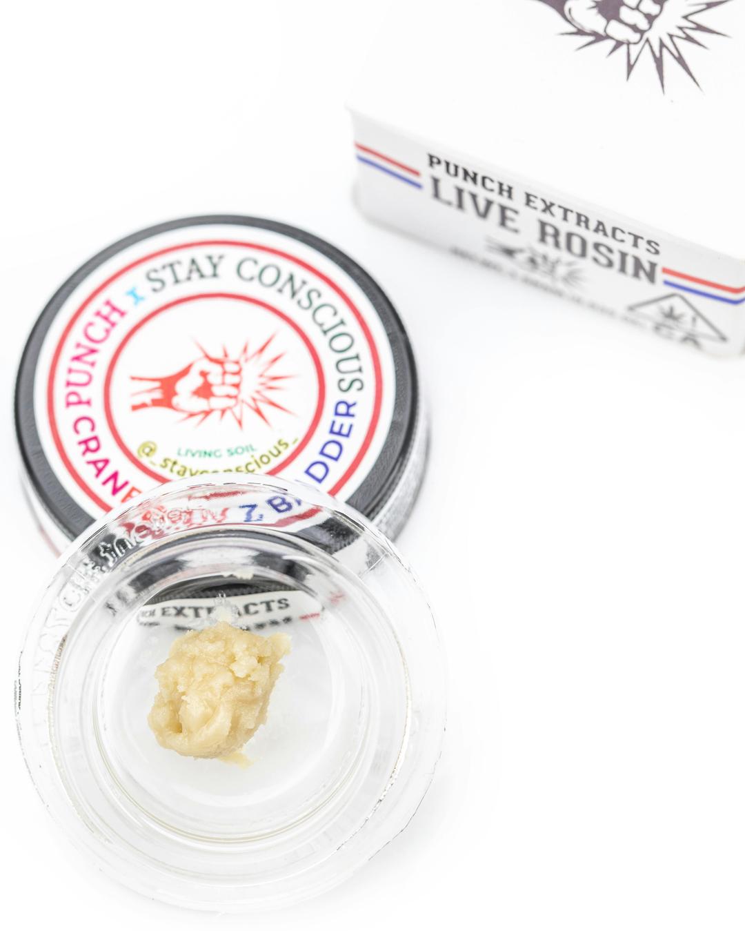 Punch - Live Rosin - Cranberry Z - Badder - Tier 3
