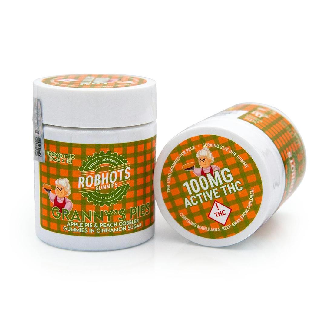 ROBHOTS Gummies | Multipack 100mg, Granny's Pies