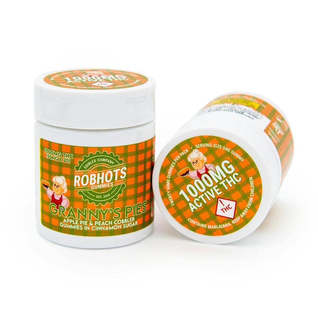 ROBHOTS Gummies | MED | Multipack 1000mg, Granny's Pies