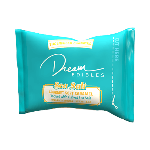 Dream Edibles - Sea Salt Gourmet Soft Caramel 10mg Single Unit