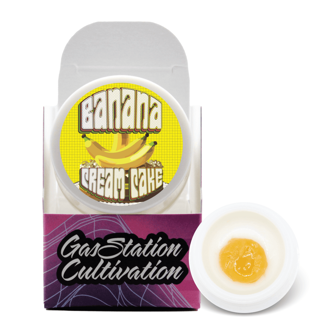 Banana Cream Cake Live Resin Badder 1G