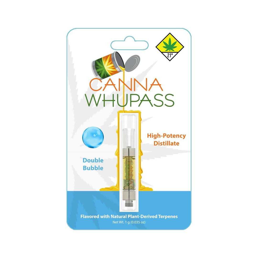 Double Bubble | Canna Whupass | Vape Cartridge | 1g