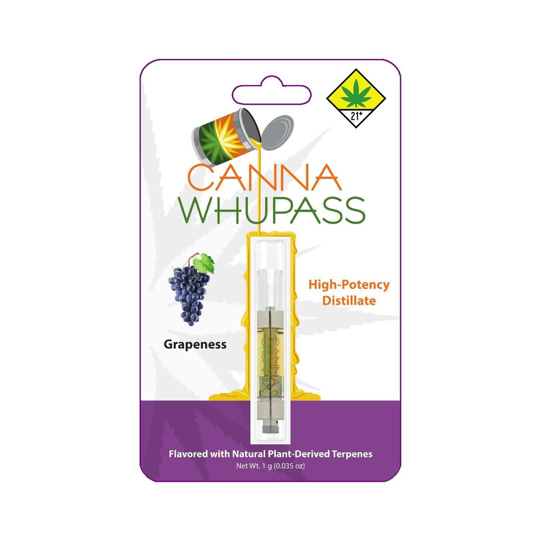 Grapeness | Canna Whupass | Vape Cartridge | 1g