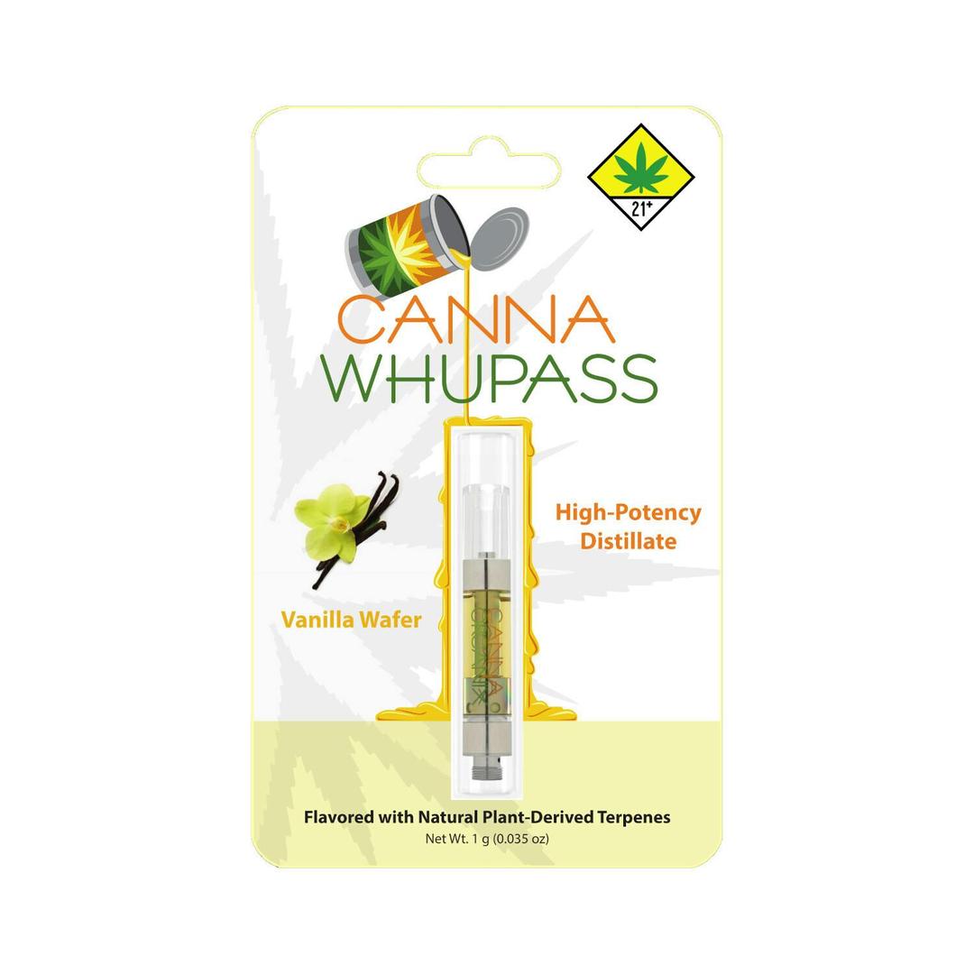 Vanilla Wafer | Canna Whupass | Vape Cartridge | 1g
