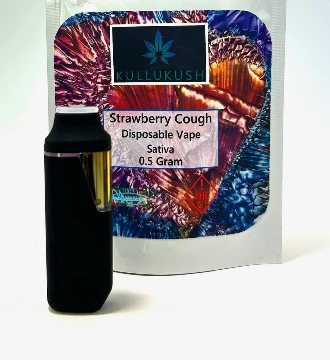 KulluKush 0.5 Gram Disposable Tank - Strawberry Cough