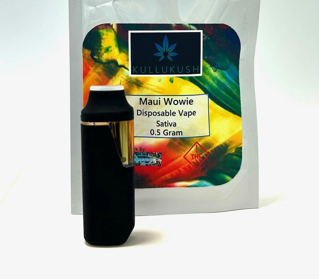 KulluKush 0.5 Gram Disposable Tank - Maui Wowie