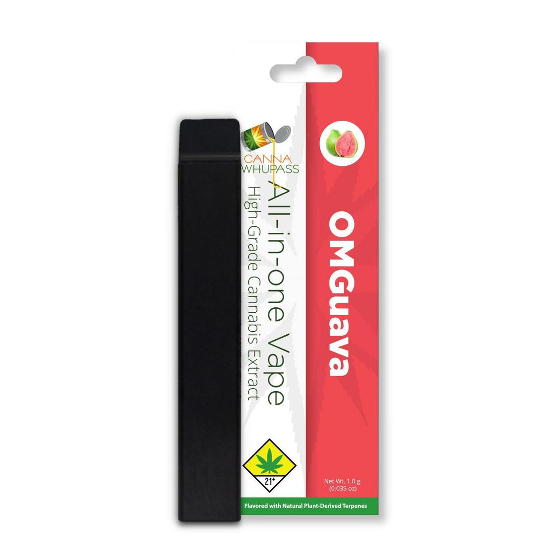 OMGUAVA | Canna Whupass | AIO Vape | 1g