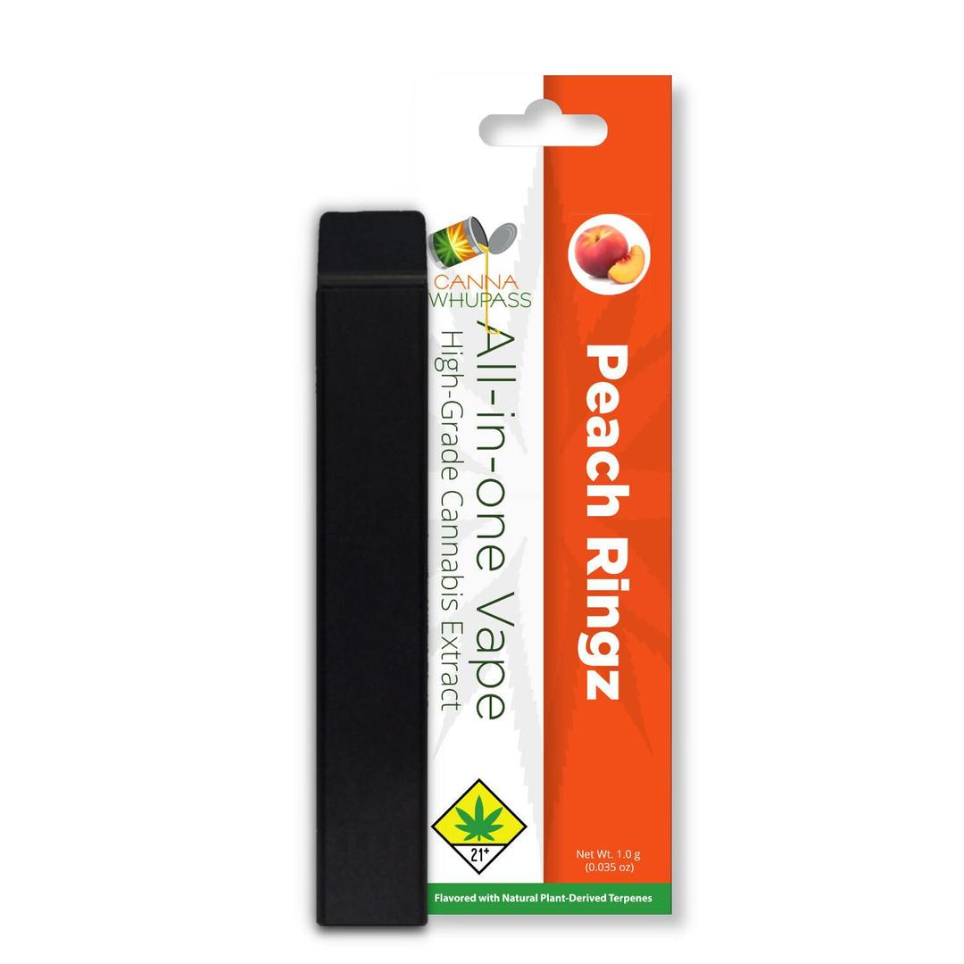 Peach Ringz | Canna Whupass | AIO Vape | 1g