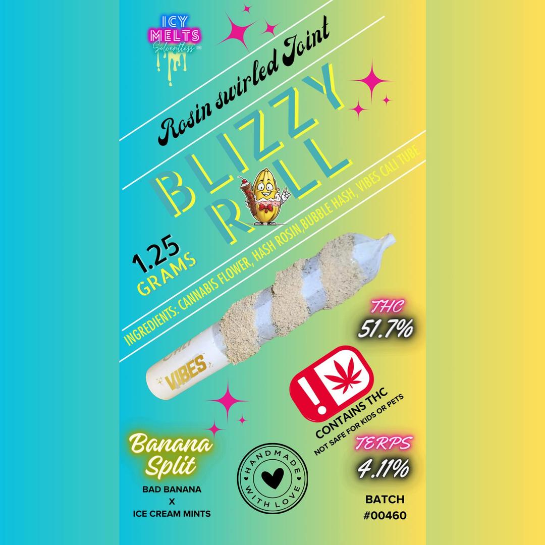 Blizzy Rolls - Banana Split