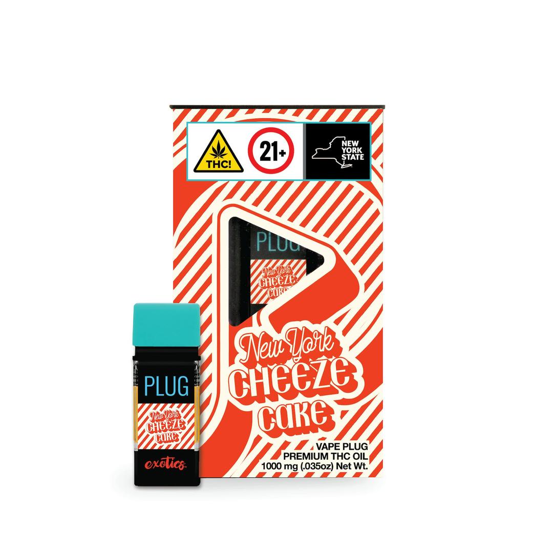 VAPE - 1g New York PLUGPLAY™: New York Cheezecake