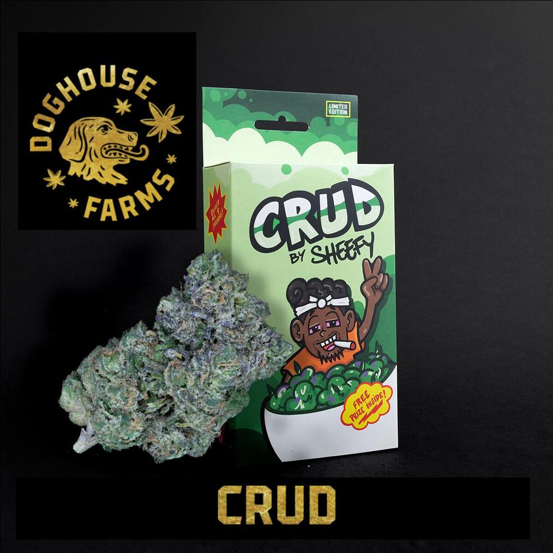 Crud by Sheefy McFly - 3.5g Mylar Bag in Collector Box - Indica