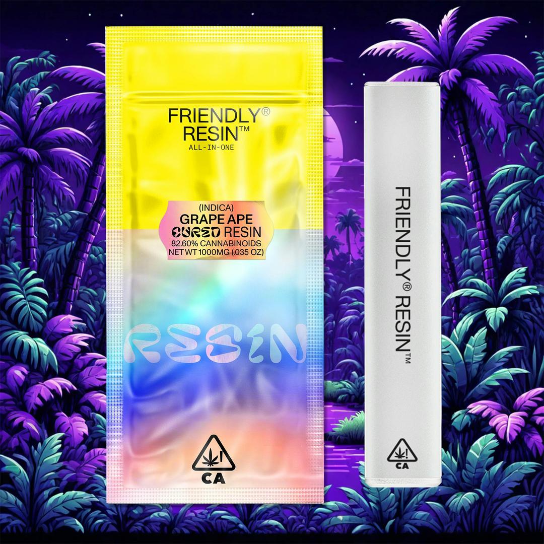 Grape Ape | Indica | 1g Cured Resin ALL-IN-ONE