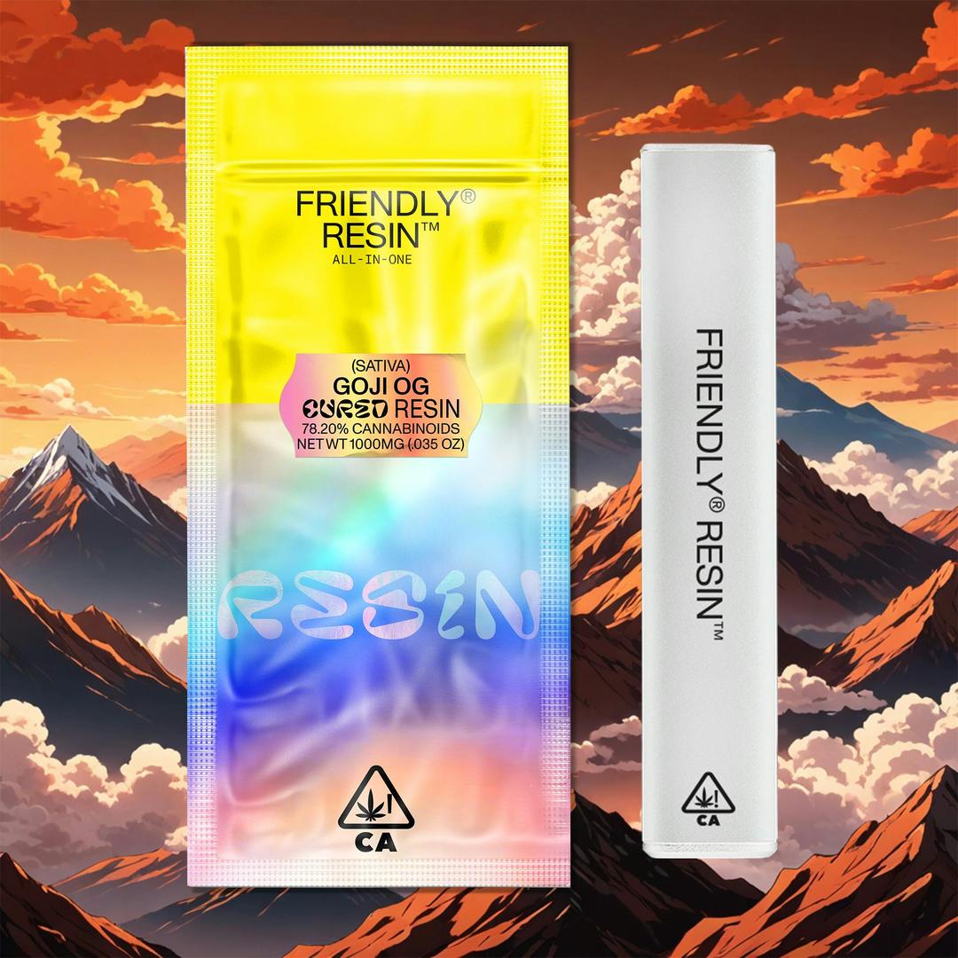 Goji OG | Sativa | 1g Cured Resin ALL-IN-ONE