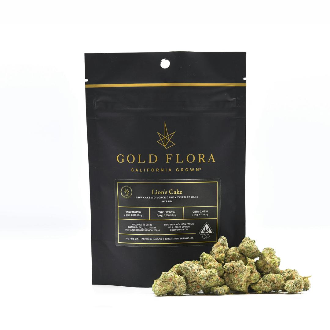 Lion's Cake 14g Flower