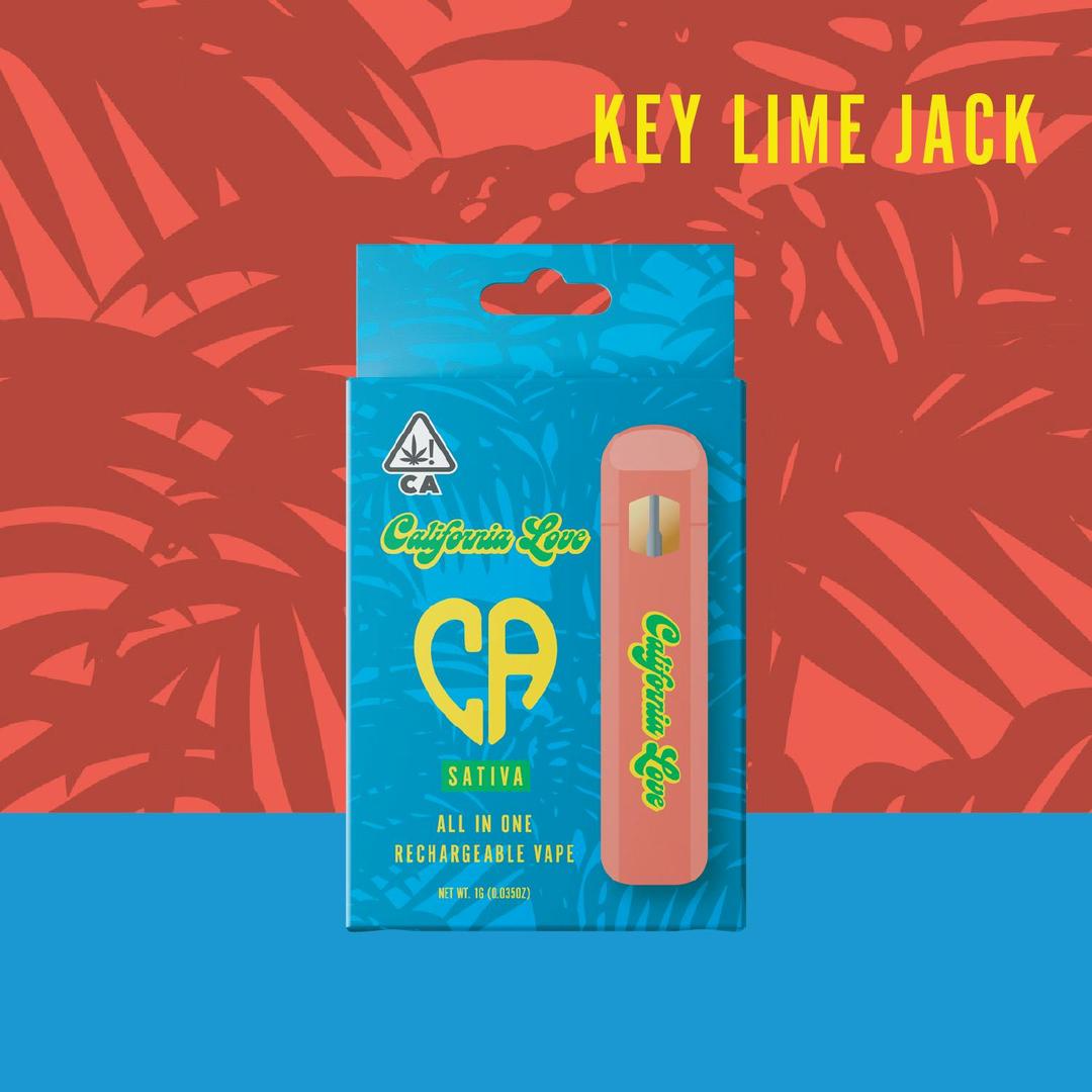 Rechargeable Vapes | Key Lime Jack | 1G