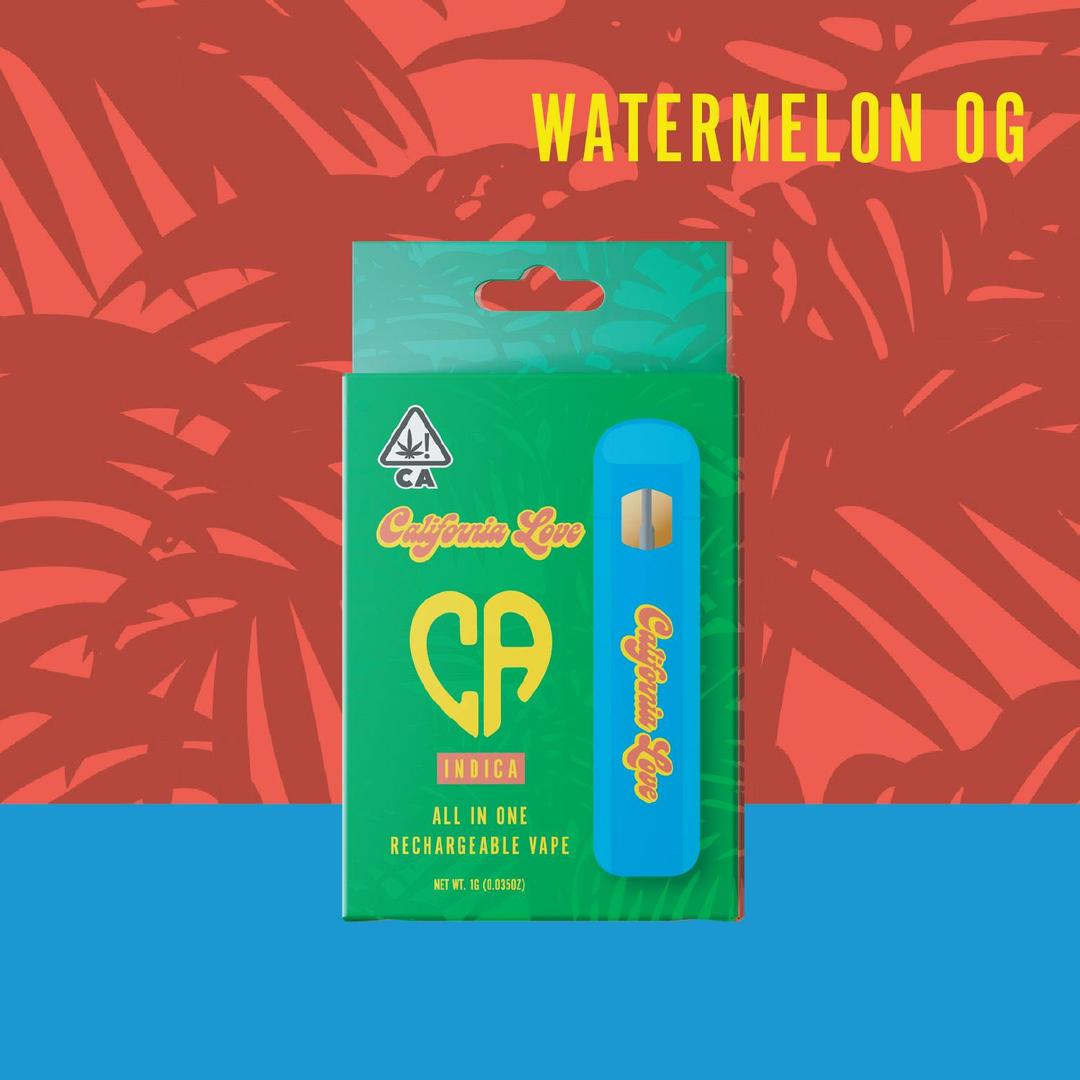 Rechargable Vapes | Watermelon OG | Indica | 1G