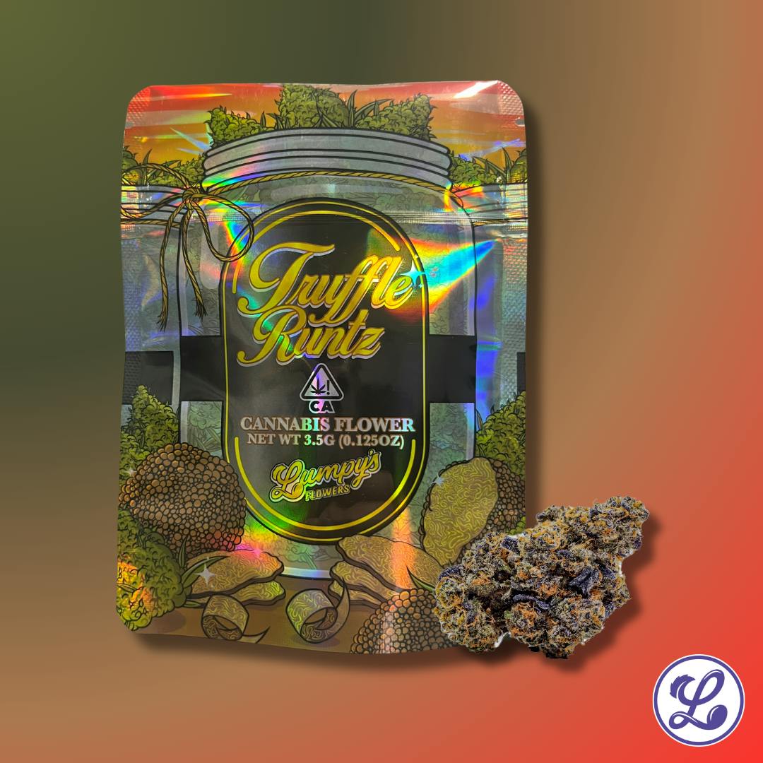Lumpy's Flowers | Truffle Runtz | 3.5g Mylar Bag