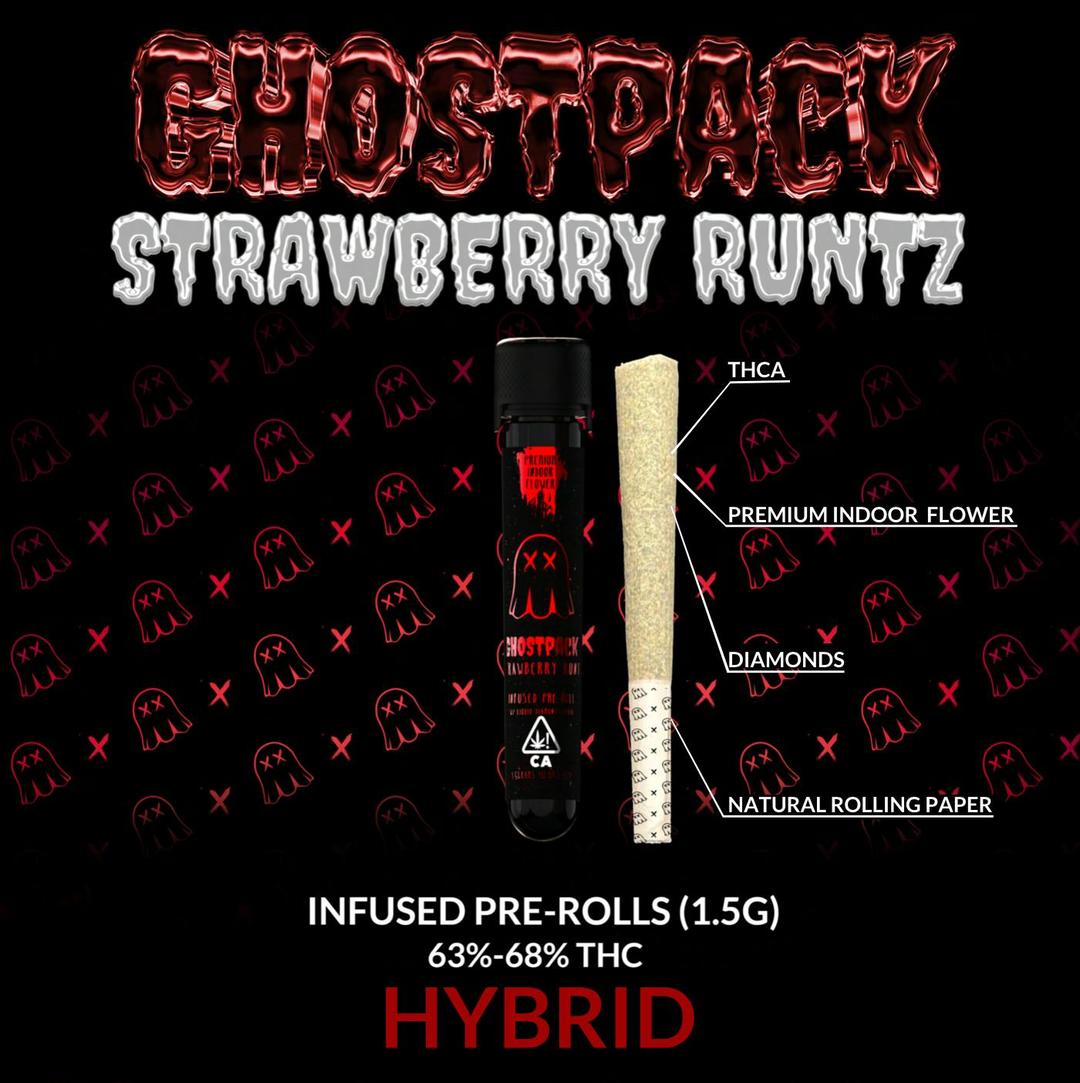 Strawberry Runtz - 1.5g Infused Pre-Roll