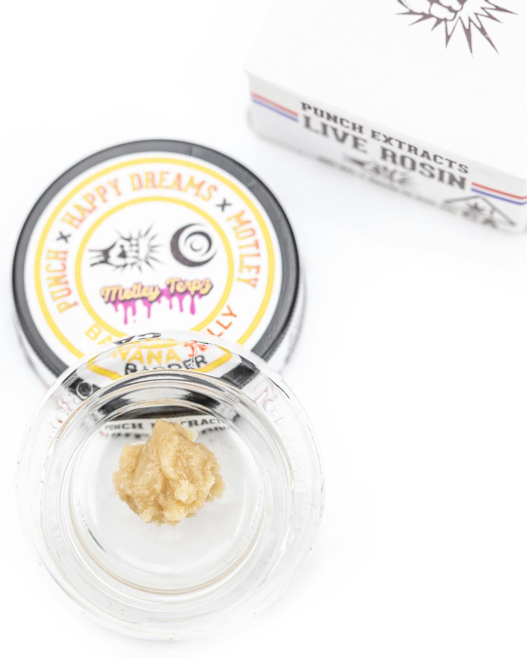 Banana Jelly Tier 4 Live Rosin Col Cure Badder (1g)