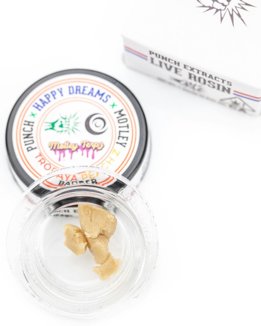 Tropaya Peach Z Tier 4 Live Rosin Cold Cure Badder (1g)
