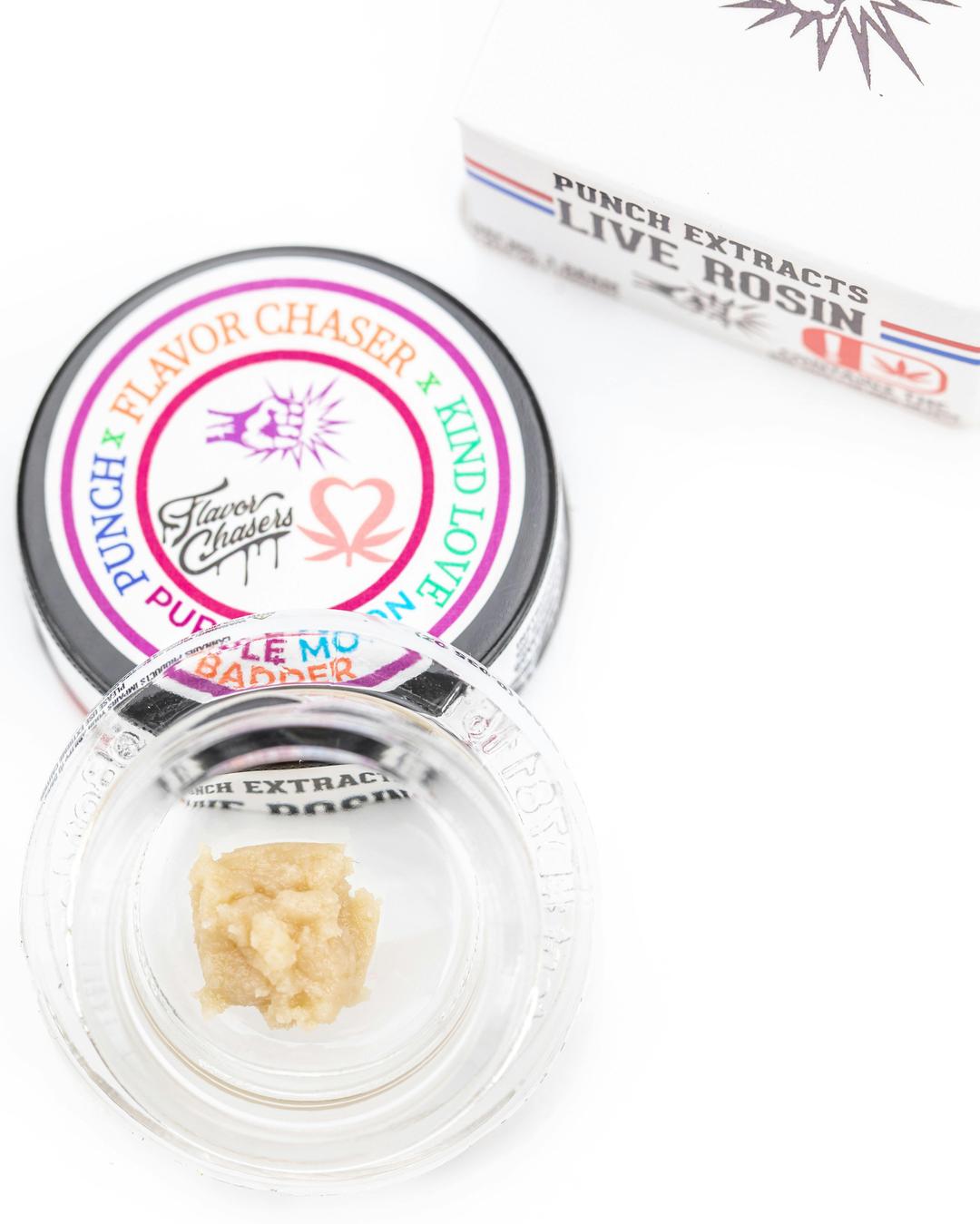 Punch Extracts - Live Rosin - Purple Moon Badder Tier 1
