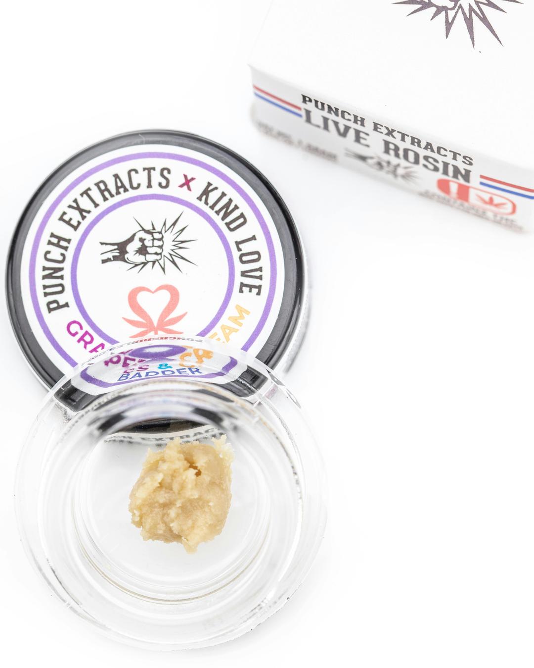 Punch Extracts - Live Rosin - Grapes & Cream Badder Tier 2