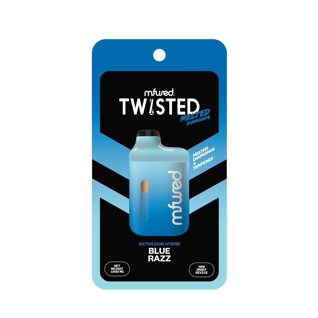 Blue Razz - TWISTED Melted Diamonds Jefe