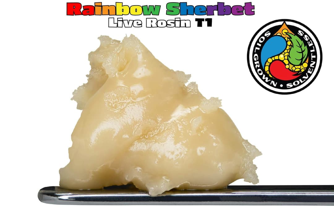 1g Rainbow Sherbet #11 Live Rosin T1